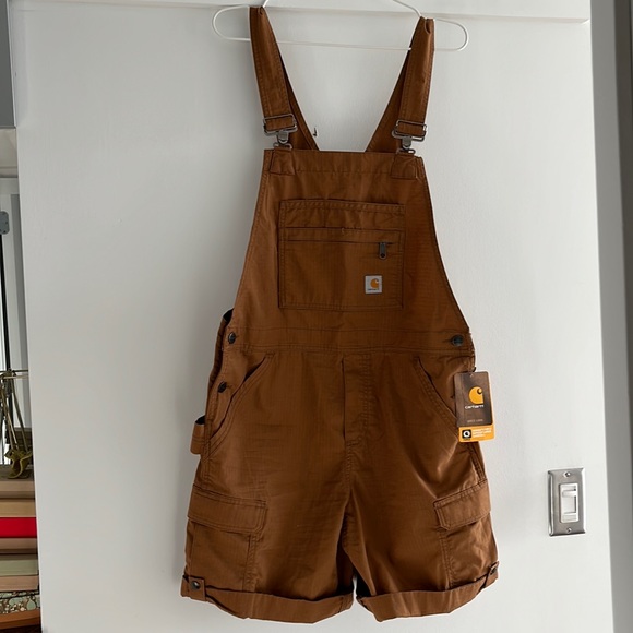 Carhartt Pants - Carhartt Women’s Force Ripstop Cargo Shortalls